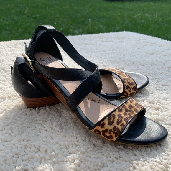 Sofft cheetah wedge sandal strappy INNIS - Picture 17 of 17